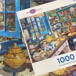 Ravensburger 1000 piece puzzle “Pottery Studio Sanctuary” 2024 complete